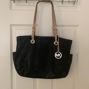 Michael kors leather tote